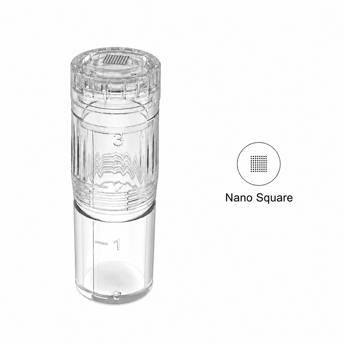 Vervangende Nano Square-module voor Hydra Pen H3 en H5 met reservoir en vierkant contactpatroon
